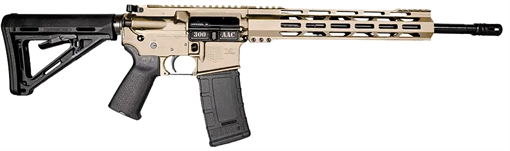 Picture of Diamondback DB15 300 Blackout 30+1 Flat Dark Earth Cerakote Picatinny Rail Aluminum Receiver, Black Synthetic Stock DB1718B062