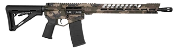 Picture of Diamondback DB15 5.56x45mm NATO 30+1 16", Multicam Rec/15" Slim M-Lok V-Rail Handguard, OEM Black Gold Lower, Black Furniture, Magpul CTR Stock & K2 Grip, DBSB-IV Flash Hider DB175AK621