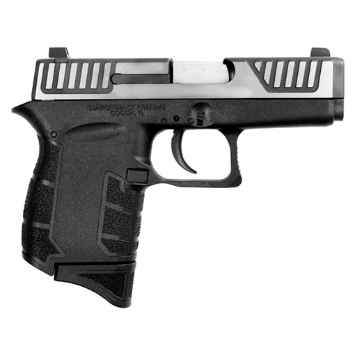 Picture of Diamondback DB9 Gen4 Micro-Compact Frame 9mm Luger 6+1, 3.10" Stainless Steel Barrel & Serrated Slide, Black Polymer Frame & Grip DB0200P031