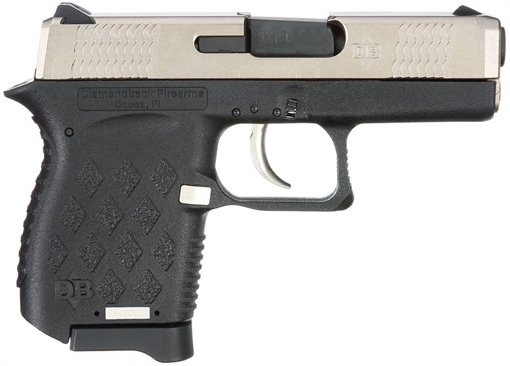 Picture of Diamondback DB9 Micro-Compact Double 9mm Luger 3" 6+1 Black Polymer Grip/Frame Grip Exo Nickel Boron 815875011231