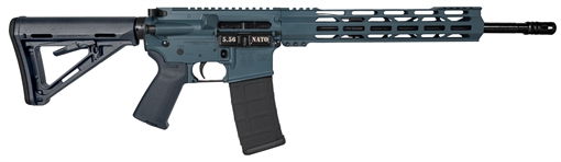 Picture of Diamondback Diamondback Carbon DB15 Rifle 5.56 Nato 16 in Jesse James Blue 12 in M-lok 30 rd DB1717K251
