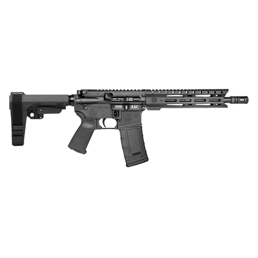 Picture of Diamondback DB15 300 AAC 30+1 10" Black Hard Coat Anodized Heavy Barrel 9" M-LOK Handguard 7075-T6 Aluminum SBA3 Brace Magpul MOE Grip DB1916B001