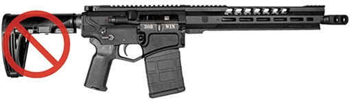 Picture of DIAMONDBACK FIREARMS DB10 308WIN 13.5 BUFFER TUBER ONLY DB10P13BT