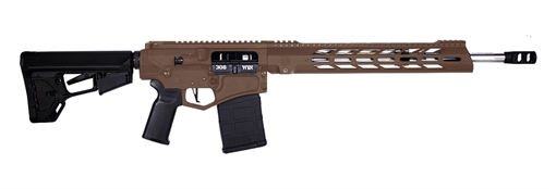 Picture of Diamondback DB10 308 Win 18" 20+1 Flat Dark Earth Adjustable Magpul ACS-L Stock Black Magpul MOE-K2+ Grip 15" M-Lok DB1059C061