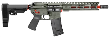Picture of DIAMONDBACK FIREARMS DB15 300BLK 10 JUNGLE GREEN RED ACCENTS DB196BB791