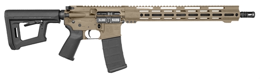 Picture of Diamondback DB15 Carbon Series 5.56 NATO 30+1 16" Black Nitride Threaded Barrel, Flat Dark Earth Cerakote Picatinny Rail Aluminum Receiver, Adjustable Black Synthetic Stock, Magpul MOE Grip DB1718K061