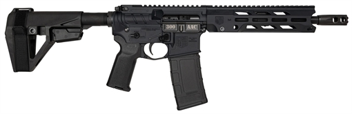 Picture of DIAMONDBACK FIREARMS DB15 OBS 300BLK PST 10 BLK DB1984B001 810035756694