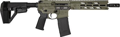 Picture of DIAMONDBACK FIREARMS DB15 OBS 300BLK PST 10 ODG DB1984B101 810035756717