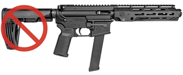 Picture of DIAMONDBACK FIREARMS DB9 9MM 7 M-LOK S RAIL BLK BUFFER TUBE DB9PD7BT