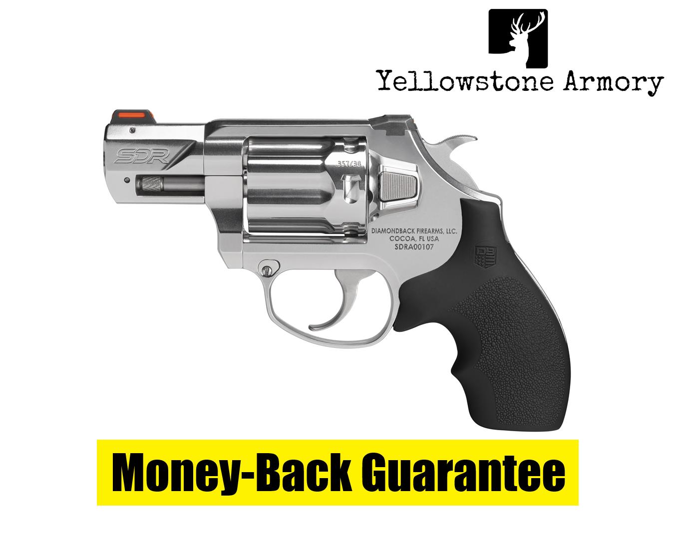 DIAMONDBACK FIREARMS SDR 357MAG REVOLVER 2 STAINLESS 6RD DB0700S701-img-0