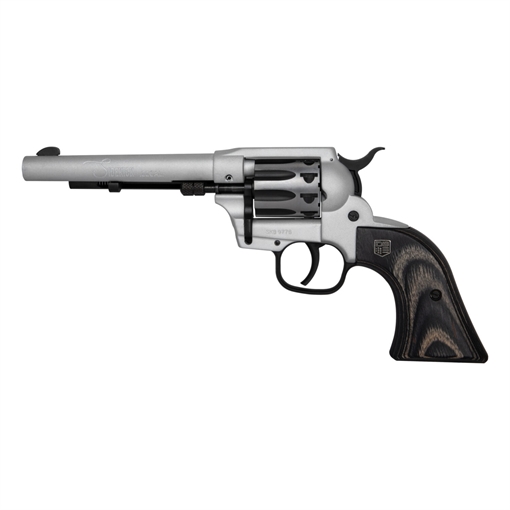 Picture of Diamondback Firearms Sidekick, TALO Exclusive, Double Action/Single Action, Zinc Alloy Frame Revolver, 22 LR/22 WMR, 5.5" Barrel, Aluminum And Black Cerakote Finish, Black And Grey Laminate Grips, Blade Front Sight, Integral Rear Sight, 9 Rounds, Dima-Toned Cylinders DB0580A501