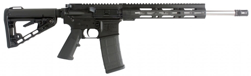 Picture of DIAMONDBACK RIA 5.56 NATO 16\" FREE FLOAT STNLS BBL. ADJ STCK 1/30RD FDE 11\" M-LOK RAIL 8158725014058