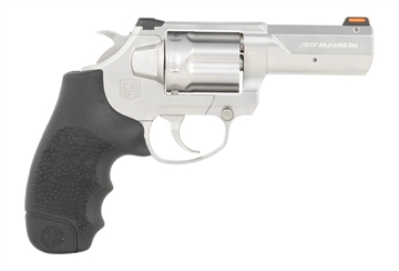 Picture of DIAMONDBACK SDR .357 MAG, 3" BRL 6RD RVLVR SA/DA FIBER OPTIC SIGHT STAINLESS GLASS BEAD FINISH 810035756670 -