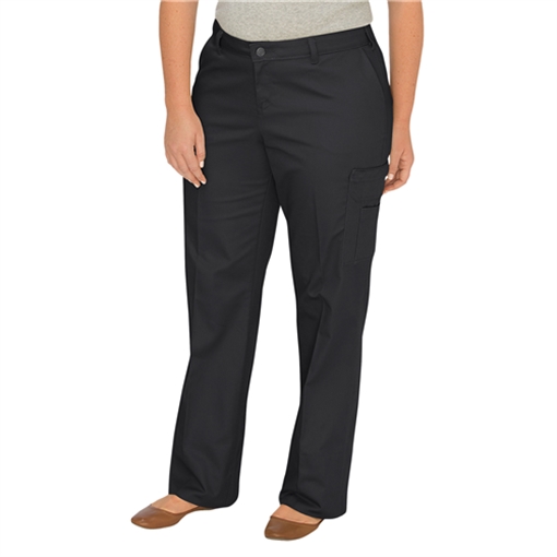 Picture of Dickies Women's Relaxed Fit Straight Leg Cargo Pants FW39BK-18W-37U