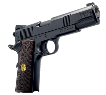 Picture of Dickinson LLC DCKSN45BB 1911 Adam 45 ACP 8+1 5" Black Steel Barrel, Black Serrated Aluminum Slide, Black Steel Frame, Wood Grip DCKSN45BB DKSN45BB