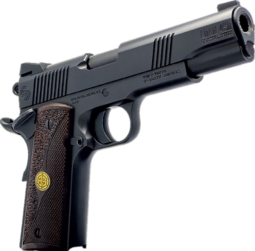 Picture of Dickinson LLC  Adam 9B Black 9mm 5" Serration B DKSN45BB