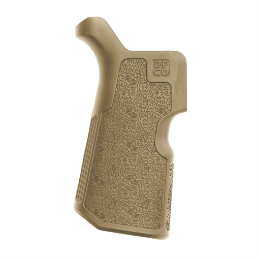 Picture of Die Free Co Llc Kung Fu Grip Flat Dark Earth Nylon Fits AR15/M4/AR10/SR25 KFGFDE