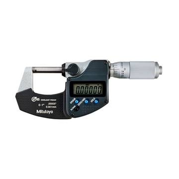 Picture of Mitutoyo 0-1''DIGITAL ELECTRONIC OUTSIDE MICROMETER W/FRICTION THIMBLE 293-348-30