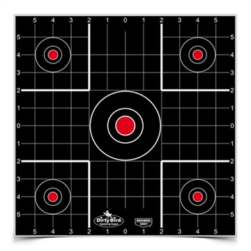 Picture of Birchwood Casey DIRTY BIRD 12'' SIGHT-IN TARGET 100 SHEET PACK BC-35270