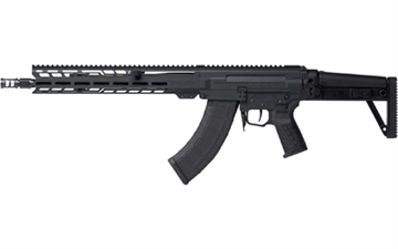 Picture of CMMG DISSENT MK47, Semi-automatic Rifle, 7.62X39mm, 14.3" Medium Taper Barrel, 16.1" OAL with Pinned and Welded ZEROED SVD Muzzle Brake, Cerakote Finish, Sniper Gray, Free Float M-LOK Handguard, DISSENT Side Folding Stock, Manual Safety, 30 Rounds, 2 Magazines 86A7F0B-SG 86A7F0BSG