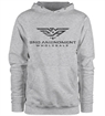 Picture of Distressed 2AW Logo Pullover Hoodie-S-Grey Heather DIS2AWLOGOHOOD-S-Grey Heather
