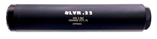 Picture of DIVISION 3 INC OLVR .22 SUPPRESSOR 22LR BLACK 1/2x28 LVR22
