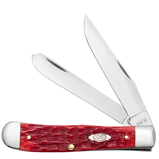 Picture of Dk Red Bone Trapper W/clip 6254C SS