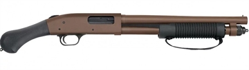Picture of dMOSSBERG M590 SHOCKWAVE 12G 3" SHOTGUN 14.375" BBL PATRIOT BROWN 5RD 50636