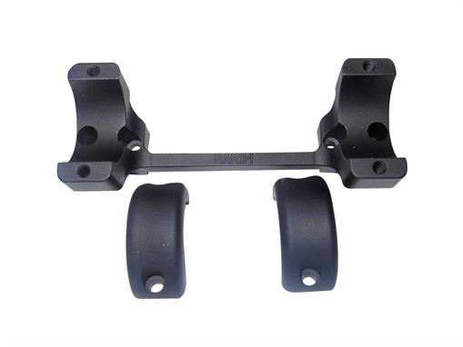 Picture of DNZ Game Reaper-Ruger Scope Mount/Ring Combo Matte Black 1" RAR1M