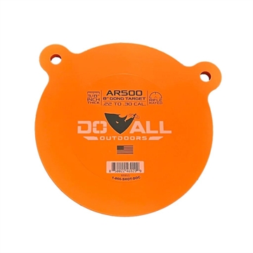 Picture of Do All Outdoors AR500 Steel Target 3/8"x 8" Round Gong/NM500 Steel RR8SG