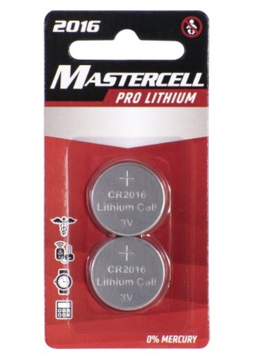 Picture of DORCY 2 PACK LITHIUM 2016 COIN CELL 41-4105