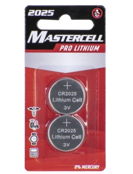 Picture of DORCY 2 PACK LITHIUM 2025 COIN CELL 41-4101
