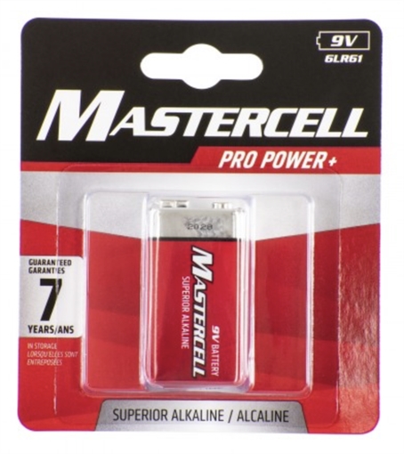 Picture of DORCY ALKALINE 9V 1PK BATTERY 41-1610