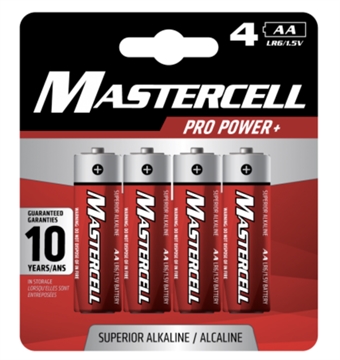Picture of DORCY ALKALINE AA 4PK BATTERIES 41-1634