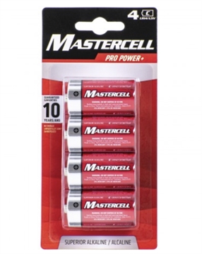 Picture of DORCY ALKALINE C 4PK BATTERIES 41-1629