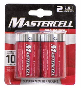 Picture of DORCY ALKALINE D 2PK BATTERIES 41-1620