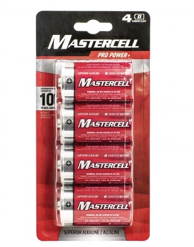 Picture of DORCY ALKALINE D 4PK BATTERIES 41-1621