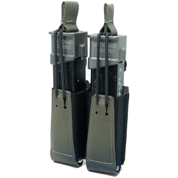 Picture of DOUBLE PISTOL MAGAZINE POUCH WITH BUNGEE RETENTION GEAR-DPMP-BR-RG -