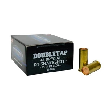 Picture of Double Tap DT Snakeshot Handgun Ammunition 44 Spl 70gr #9 1000 fps 20rds 44SSS2
