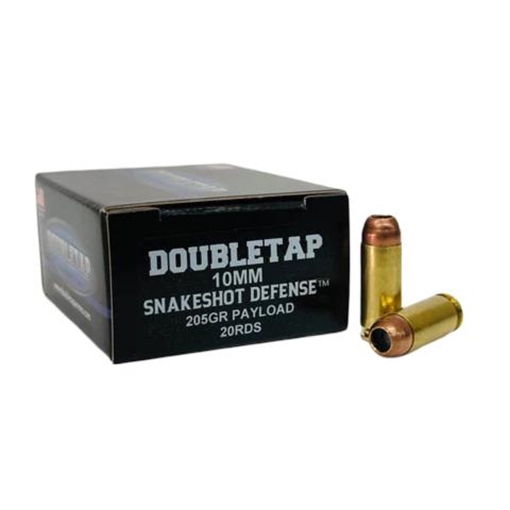 Picture of Double Tap DT SnakeShot Defense Ammunition 10mm Auto 135gr+#9 JHP 20/ct 10MMSS20
