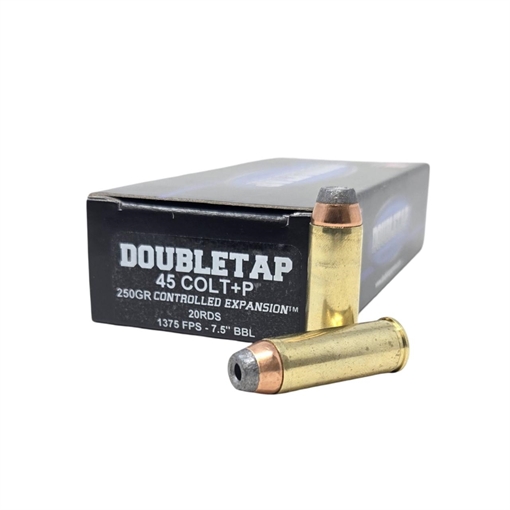 Picture of DoubleTap Ammunition 45Colt 250gr Semi Jacketed Hollow Point 20 Per Box/50 Case 45P250CE20