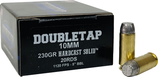 Picture of DOUBLETAP DEFENSE 10MM 230GR WFNGC HARDCAST SOLID 20RD 50BX/CS A10MM230HC -
