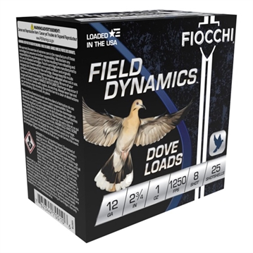 Picture of DOVE & QUAIL 12 GAUGE 2-3/4'' #8 SHOT SHOTGUN AMMO 105002108 -