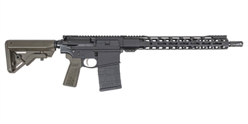 Picture of DPMR DR-10 RIA 308 WIN 16IN BBL MID-LEN 1/10 NITRIDE 15 LIGHTWEIGHT M-LOK ODG B5 SAVIOR 3 20RD MAGS DP51655160049