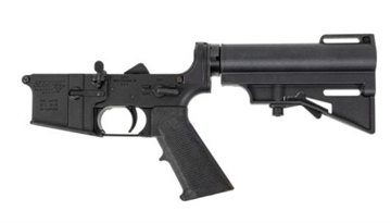 Picture of DPMS DP-15 CLASSIC PISTOL BLADE BRACE COMPLETE LOWER BLACK DP51655153122