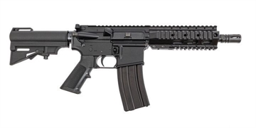 Picture of DPMS DP-15 KITTY KAT 5.56 7.5" A4 QUAD RAIL, CAR STYLE BRACE 1-30RD DP51655207131