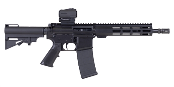 Picture of DPMS DP-15 SHORTACLE 5.56 10.5IN BARREL BLACK MLOK PISTOL W/ SPARC OPTIC DP51655230203 DP51655230203