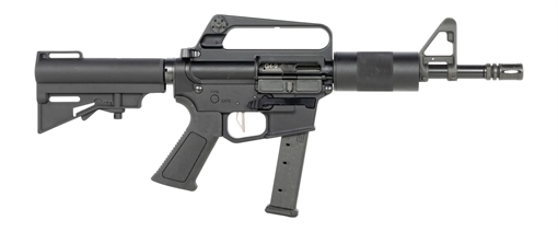 Picture of DPMS KITTY KAT G9 HGA  9MM 8IN BBL A1 SLICK SIDE TUBE HANDGUARD CAR BLADE BRACE BLACK GLOCK  MAG DP51655227863