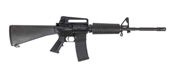 Picture of DPMS DR-15 ORACLE RIA 5.56 NATO 16IN BBL M4 1/7 PHOSPHATE A2 CARRY HANDLE CLASSIC BLACK 30RD MAG DP51655126876