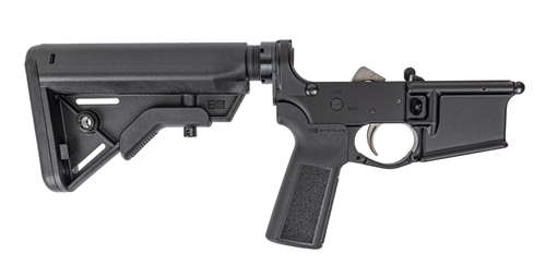 Picture of DPMS Forged Complete AR15 Lower Receiver - Black | Panther Polished Trigger | B5 Buttstock DP51655129036